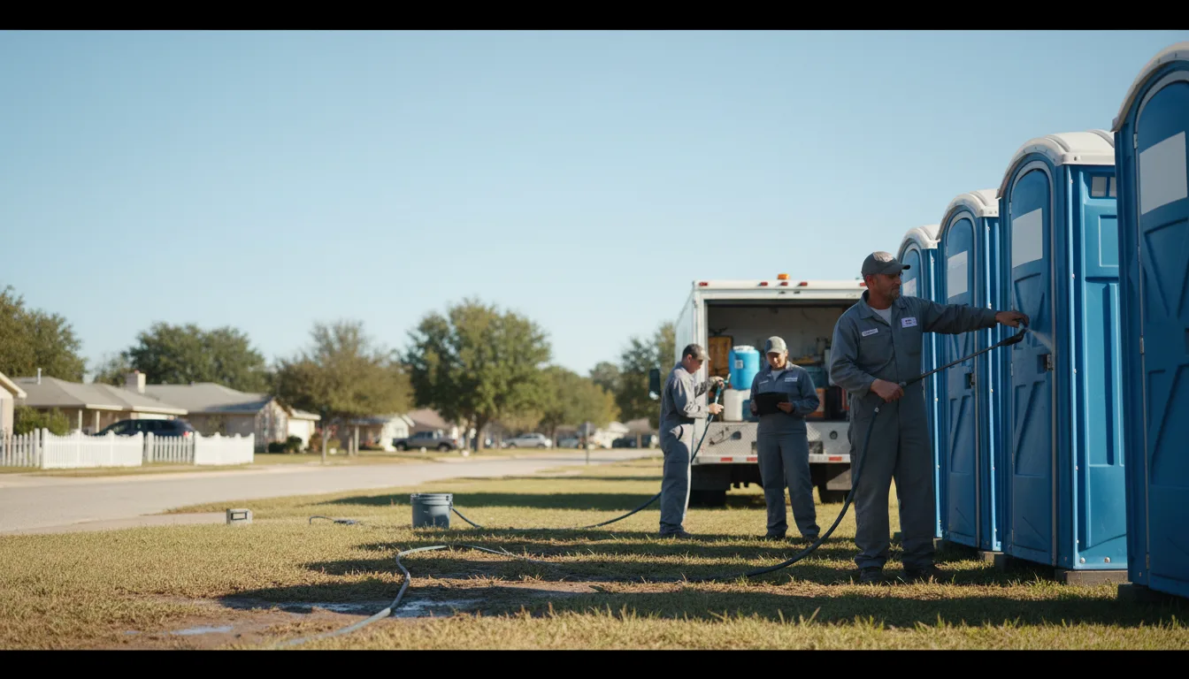 Long-Term Portable Toilet Rental in Mooreland, OK near me